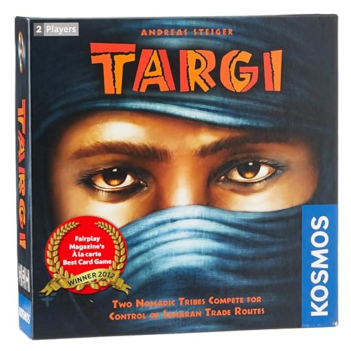 Thames & Kosmos | Targi | Two Player Game | Strategy Board Game | Golden Geek Award Nominee | Kennerspiel Des Jahres Award Finalist