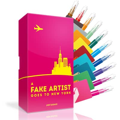 Fake Artist Goes To New York Box Art
